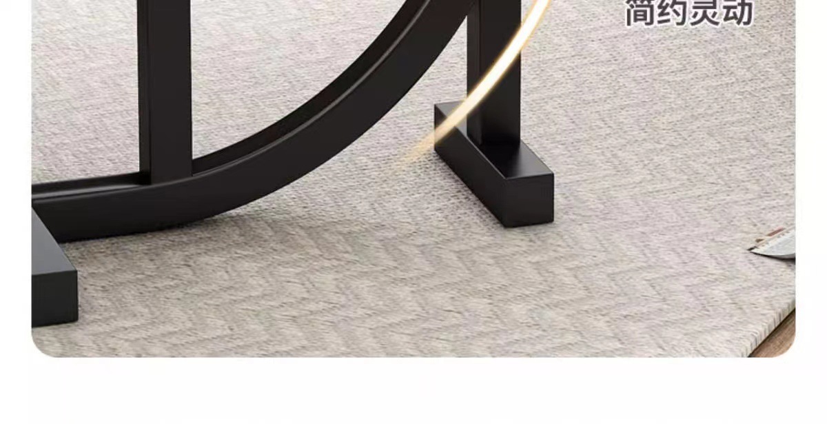 茶几边几客厅家用床头柜网红现代简约圆桌双层圆形边柜沙发柜茶几详情7