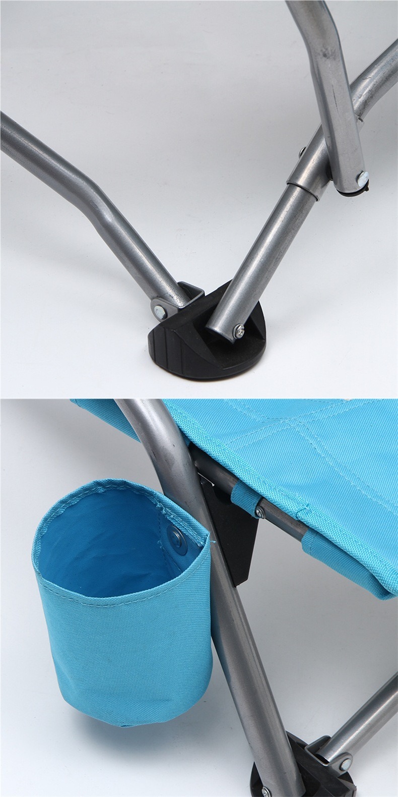 YEZHULIN户外休闲沙滩椅折叠椅定制便携式靠背矮脚沙滩椅定制详情9