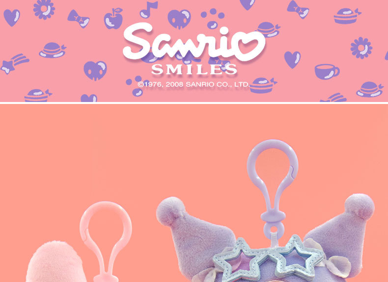 正版三丽鸥公仔库洛米挂件帕恰狗玩偶毛绒玩具包包挂饰抓机娃娃女详情1