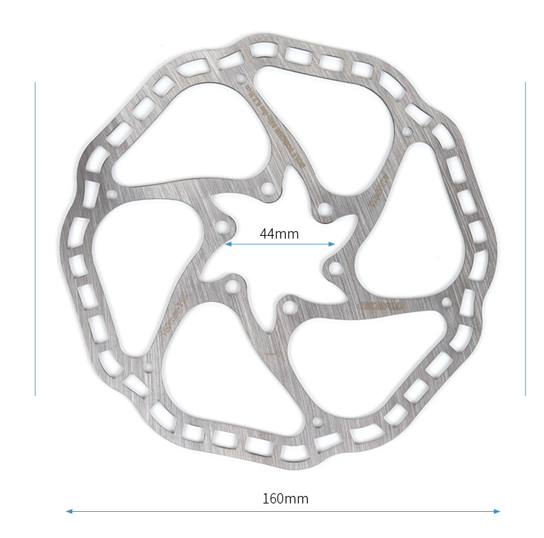 JEDERLO自行车刹车片6寸碟刹盘片180mmn碟片配螺丝刹车碟配件跨境详情12