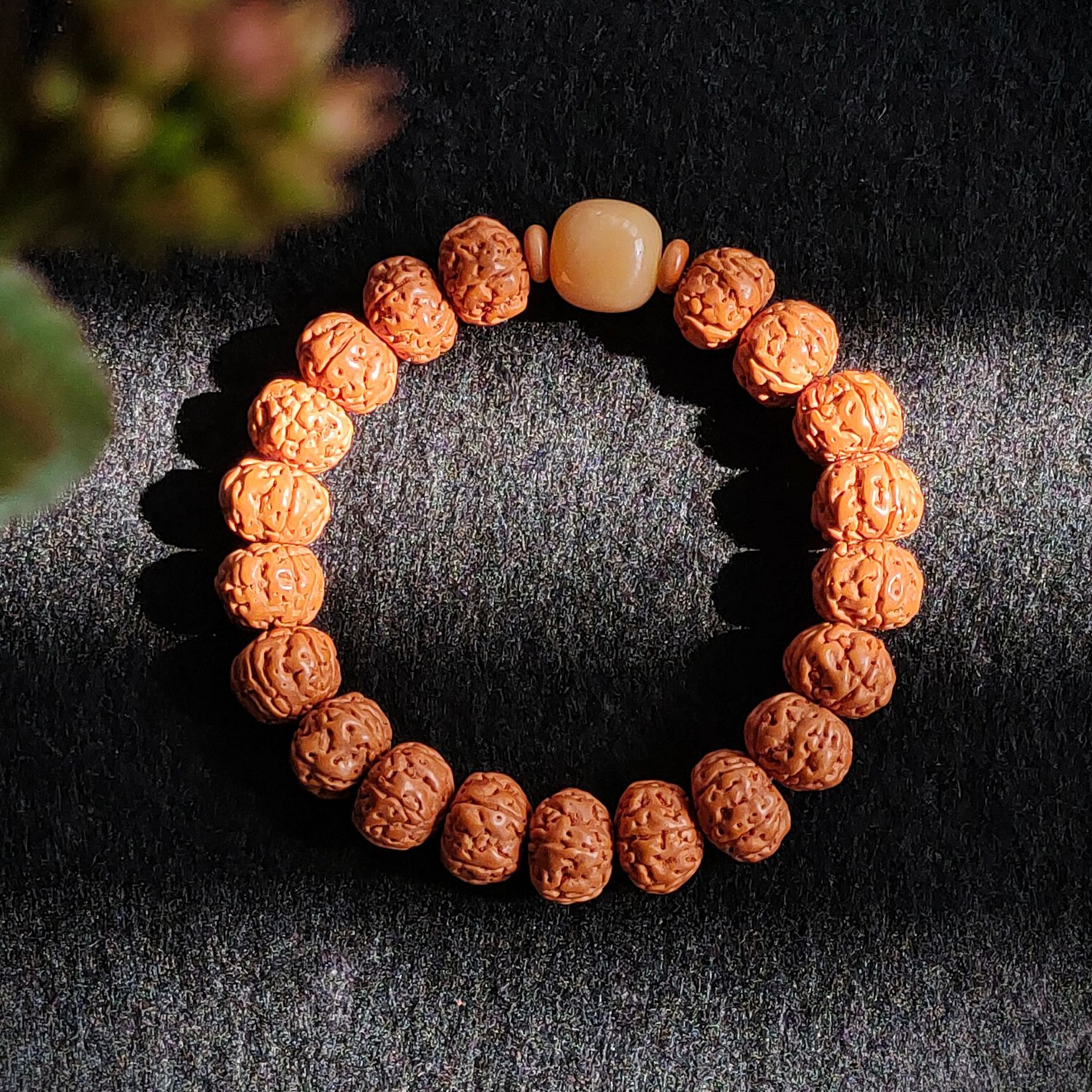 树王小金刚菩提手串搭菩提醒狮爆肉金刚菩提子男女款盘玩手持念珠详情8