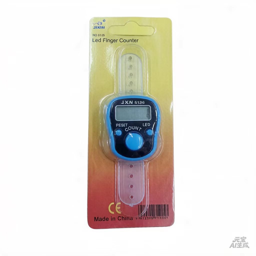 LED manual ring counter 1040 card insert mini luminous counter, 18 colors to choose from, factory direct sales pic 10