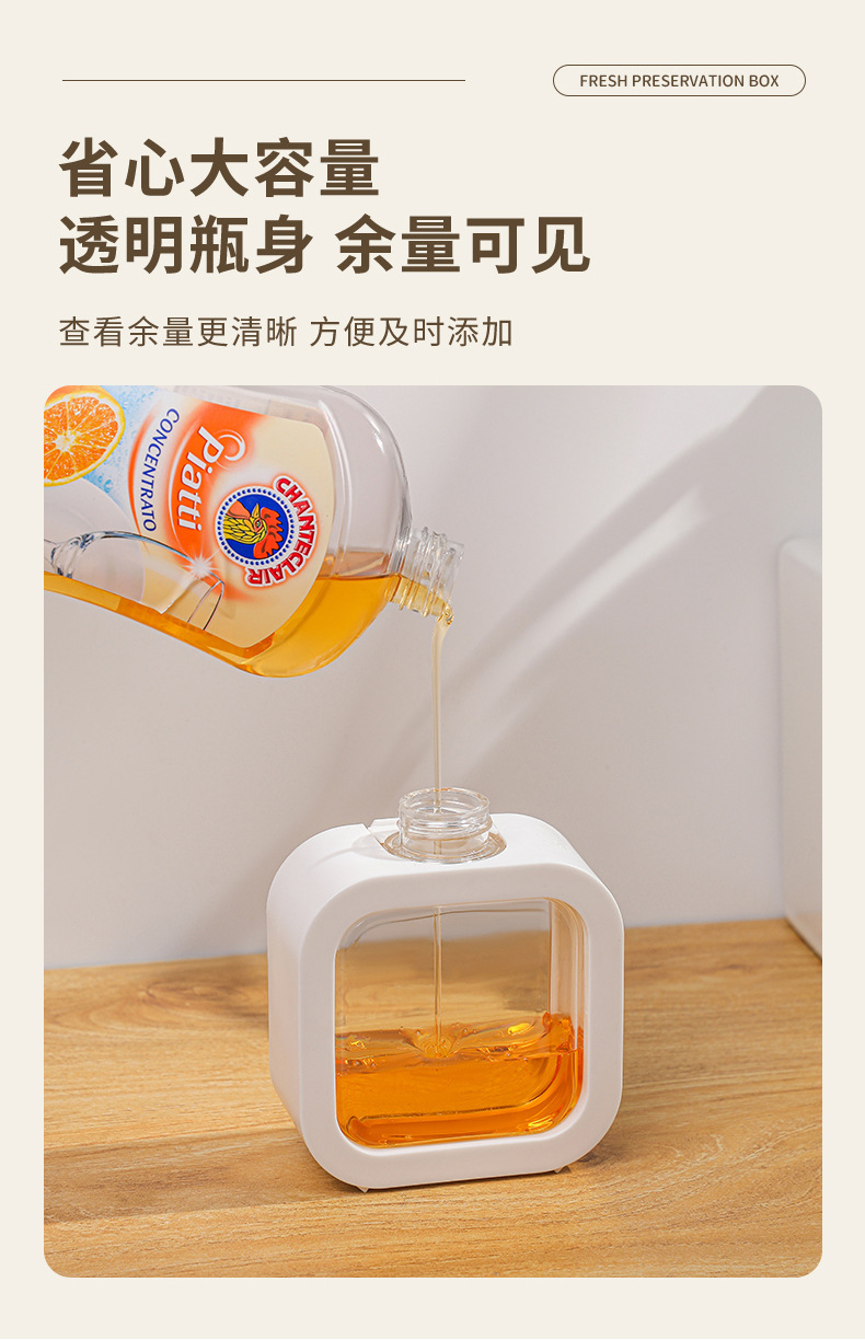 白色方形按压喷雾瓶香水分装空瓶便携化妆品容器容量多款可选详情4