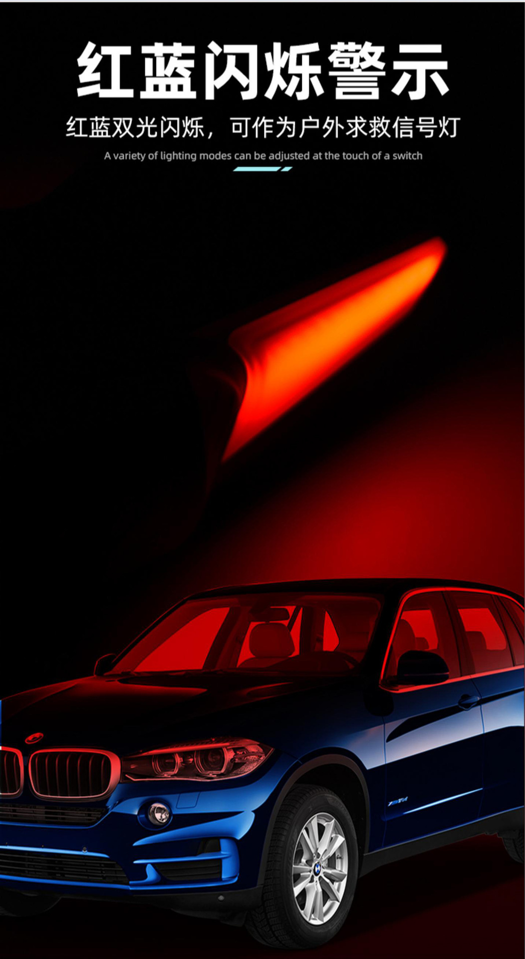 Strong solar charging outdoor ultra-bright large-capacity long-range led household durable patrol mine portable searchlight pic 9