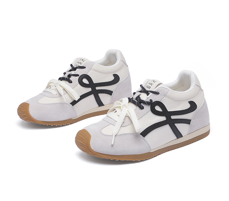 厚底休闲鞋内增高6cm小众设计女鞋2025新款百搭运动鞋复古德训鞋详情22