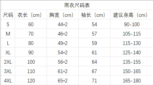 高品质库洛萌奥特儿童雨衣长款书包位大帽檐雨衣中小童雨披强防水详情1
