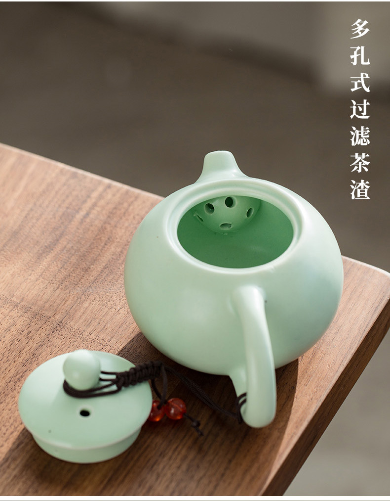 定窑便携包旅行功夫茶具陶瓷西施壶一壶二杯四杯套装定制创意礼品详情10