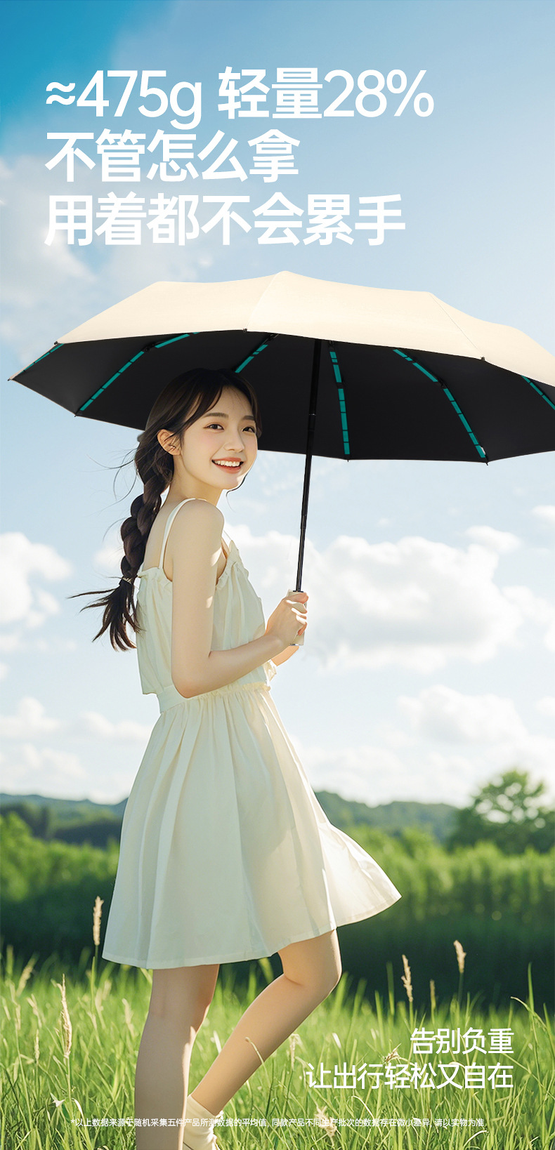 雨伞自动全24骨大号晴雨两用定制批发男士折叠伞高级感遮阳防晒伞详情19