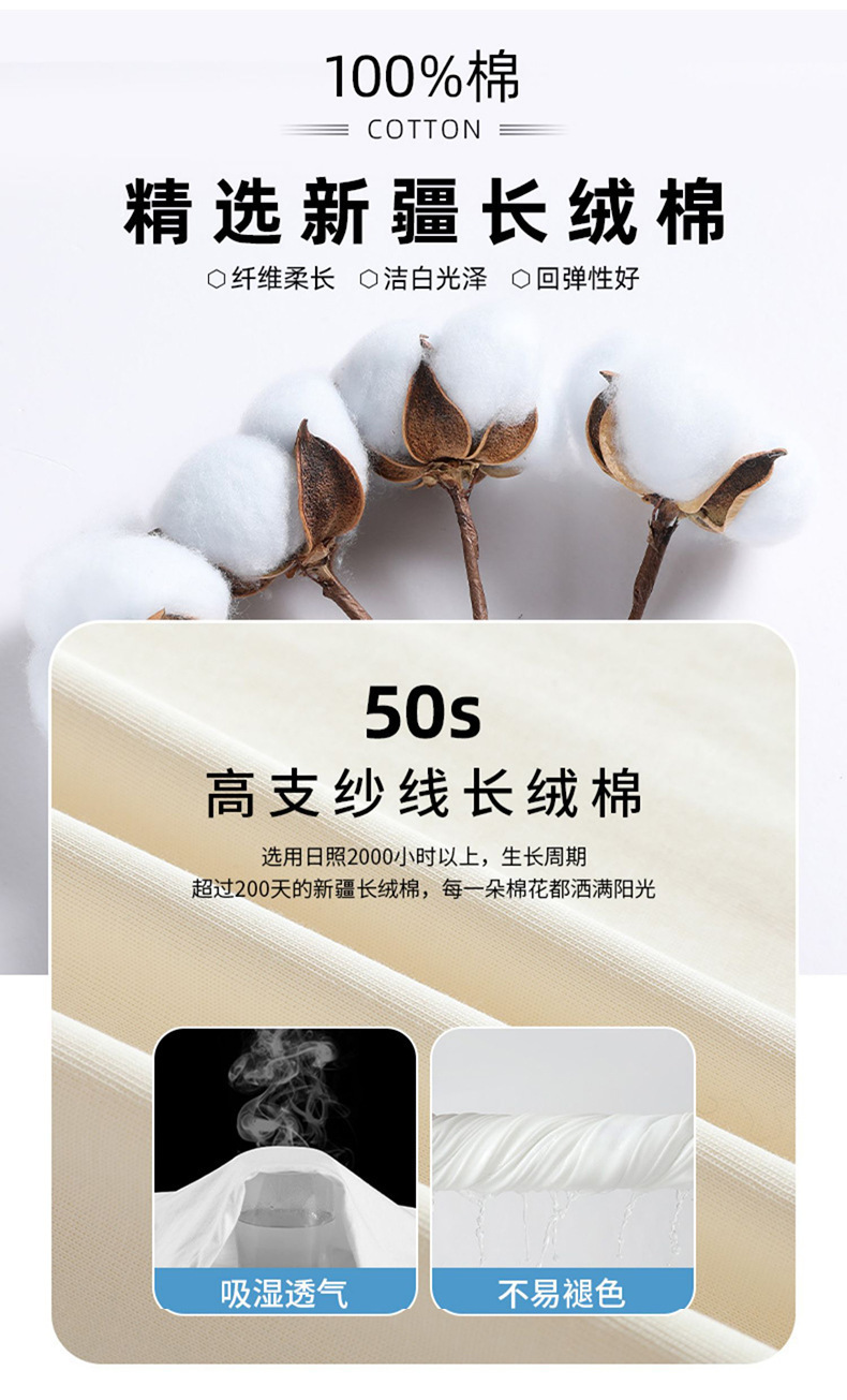 宽松纯棉短袖t恤女士夏装新款漂亮上衣设计感印花半袖女圆领夏季详情1