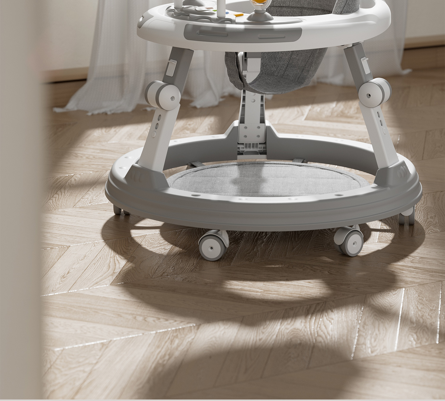 婴幼儿学步车助步车多功能儿童手推可折叠高低调四合一婴儿学步车详情29