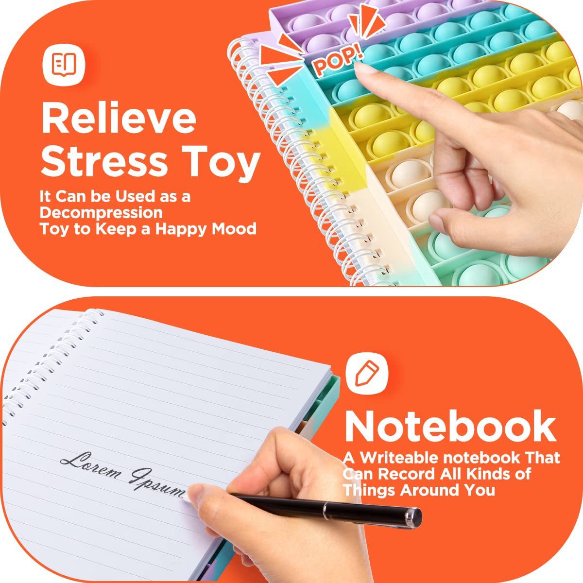 Hot-selling Unicorn Deer customized creative silicone notebooks for students pic 7