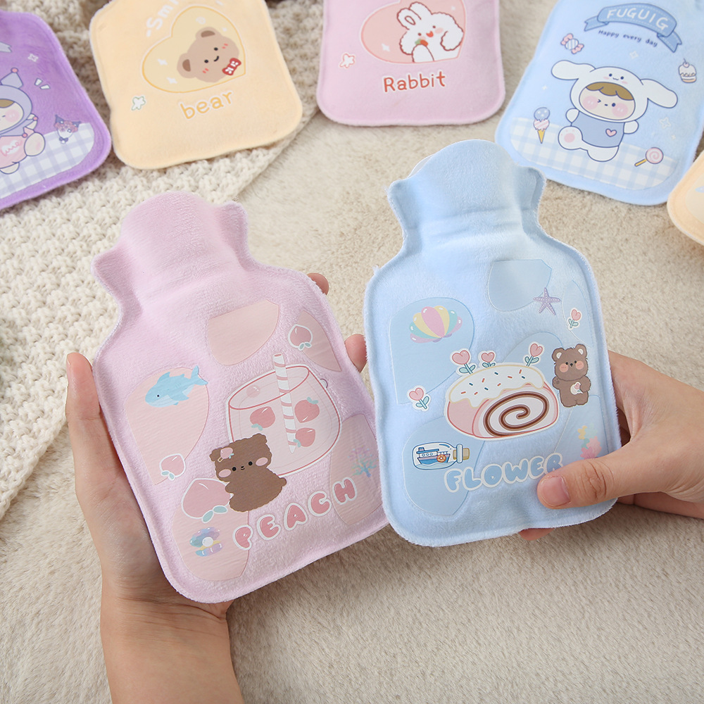 可爱礼品热水袋定制logo 学生儿童冷热两用暖水袋 卡通奖品暖手袋详情12