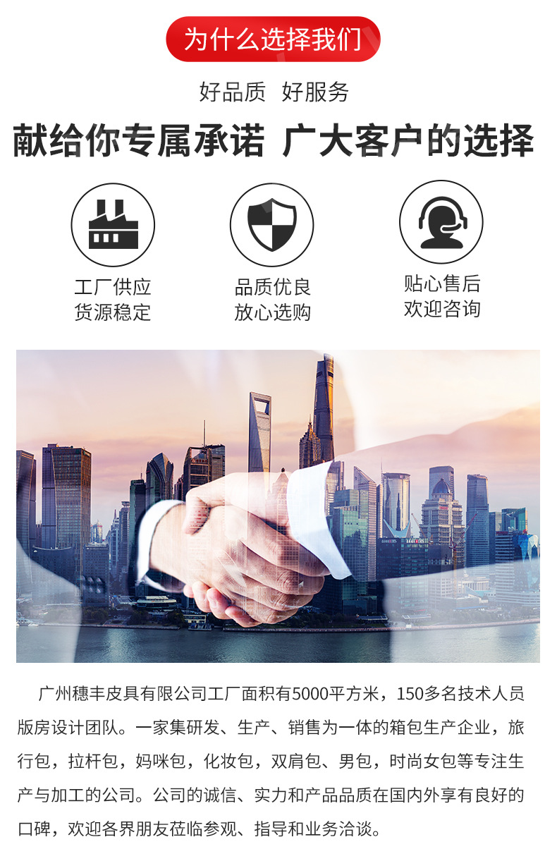 现货全黑色加厚PU面料可折叠旅行包随身服装行李袋可带上飞机便携详情19