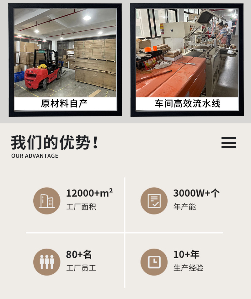 中空相框木质创意摆台67810寸A4北欧diy挂墙立体方形画框装裱批发详情3