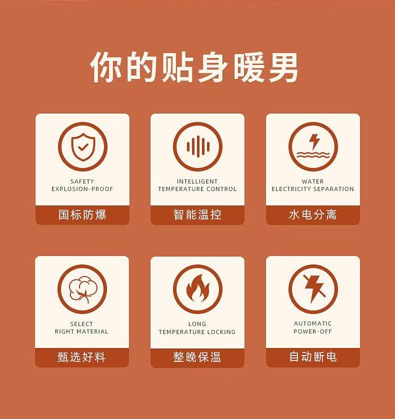 新款加长热水袋国标防爆暖手宝热敷暖脚暖宝宝智能热水袋充电款详情26