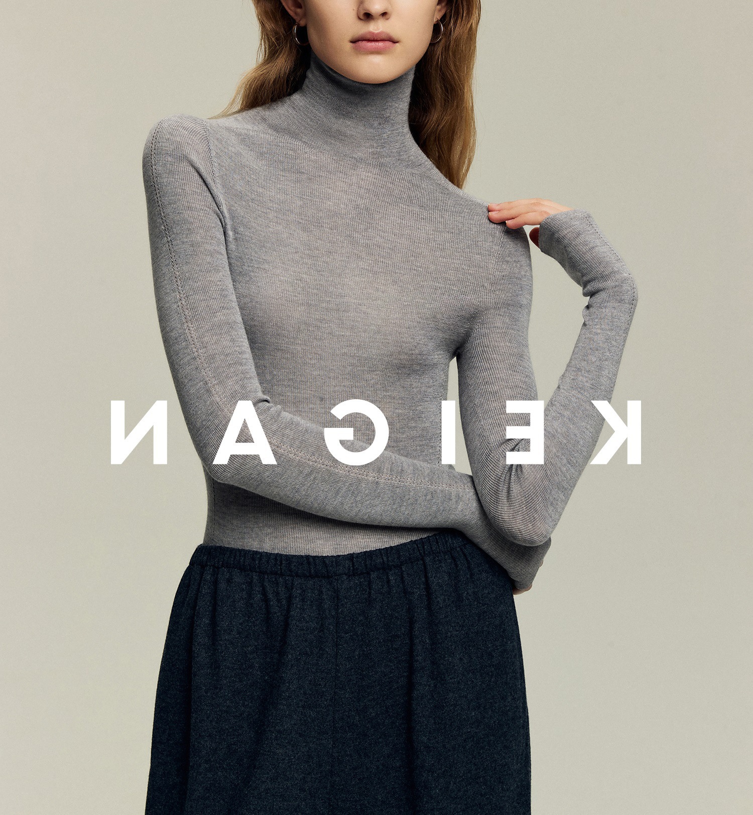 Italian 嵿 luxury 120s washable 160s gold wool 18-needle seamless base knit top for women pic 12