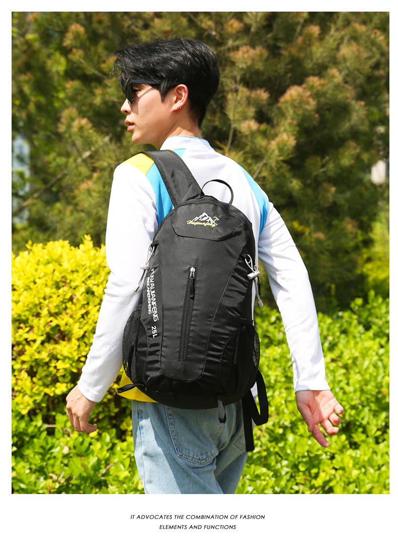 Cross-border sports hiking bag, waterproof, lightweight outdoor backpack, off-road travel hiking backpack, breathable and wear-resistant backpack pic 16