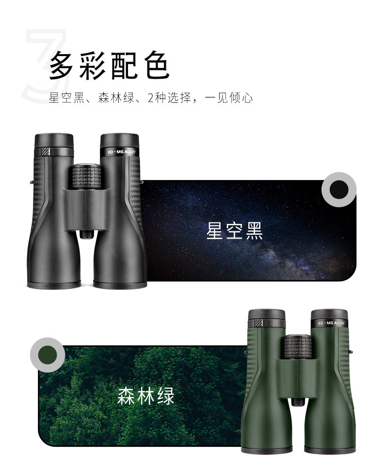 Shuntu/ Shengtu P Series binoculars 1050/1250/ED/ Magnesium Alloy /SMC/ High Reflective Dielectric Film pic 26