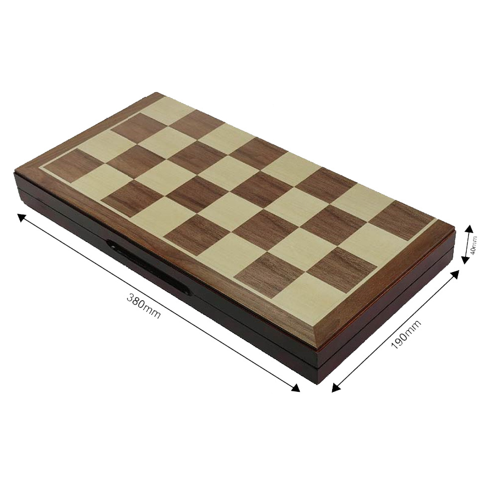 新款木质国际象棋38cm益智竞技桌上棋牌游戏玩具厂家直销跨境专供详情1