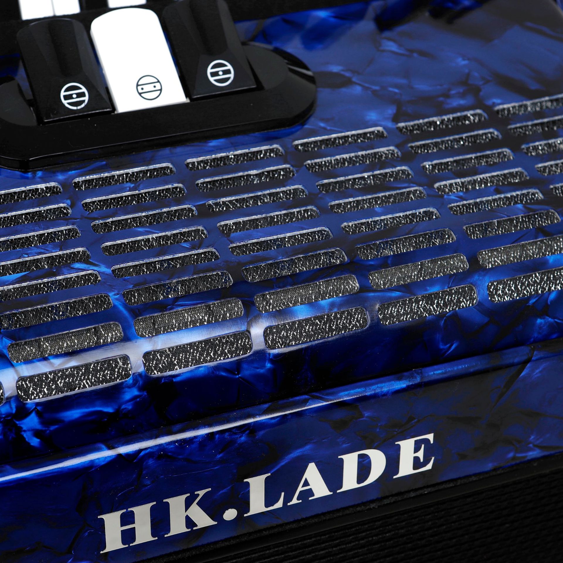 HK·LADE60 bajo 30 teclas acordeón adulto estudiante 3 teclados acordeón diacrítico 60 bajo teclado pic 19