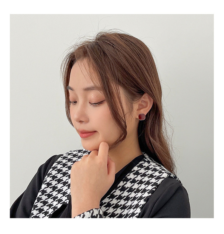 复古耳夹 无耳洞高级感耳环女小众百搭韩国气质耳饰珍珠耳夹耳坠详情4