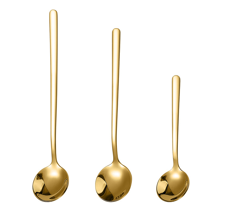 304不锈钢小圆勺咖啡甜品勺奶粉蜂蜜调羹搅拌勺调味勺子可印LOGO详情12