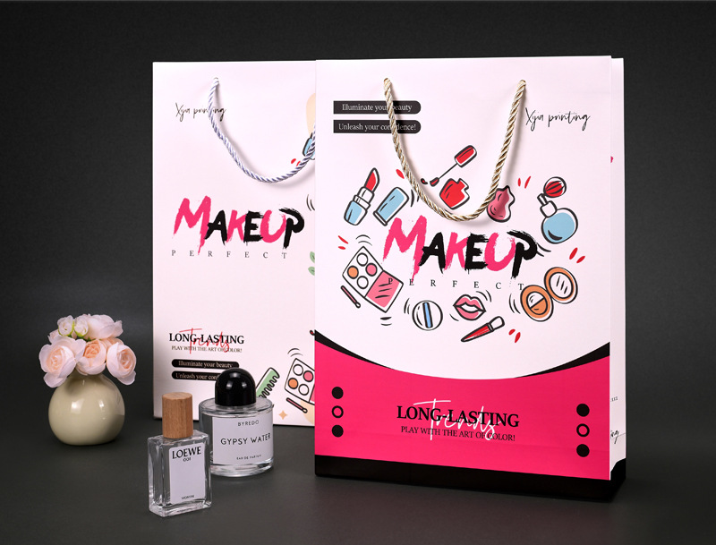 西家服装店礼品袋纸袋企业手提袋定制logo高级感广告手拎袋印刷详情16
