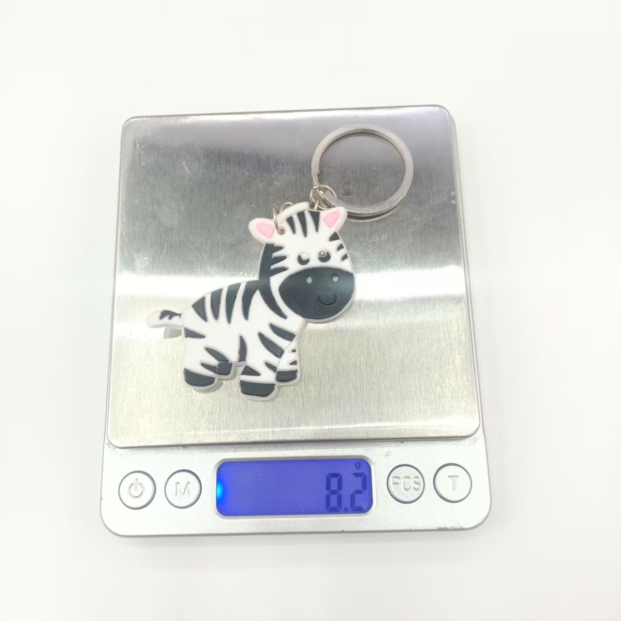 跨境新款动物钥匙扣礼品卡通可爱挂件PVC软胶森林动物钥匙链批发详情29