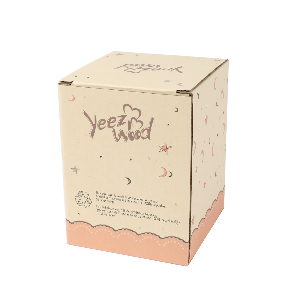 娃娃彩盒 包装盒重生娃娃礼盒纸盒半开窗透明彩盒玩偶礼物盒详情9