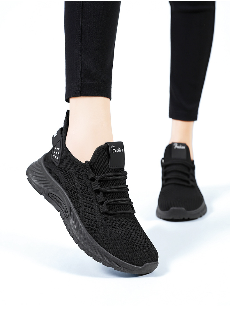 鞋子女夏季爆款跨境大码女鞋软底不累脚飞织鞋休闲运动鞋跑步鞋详情31