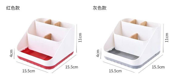 Desktop storage box, bathroom storage wonder, large living room clutter organization, large-capacity cross-border plastic storage box pic 3