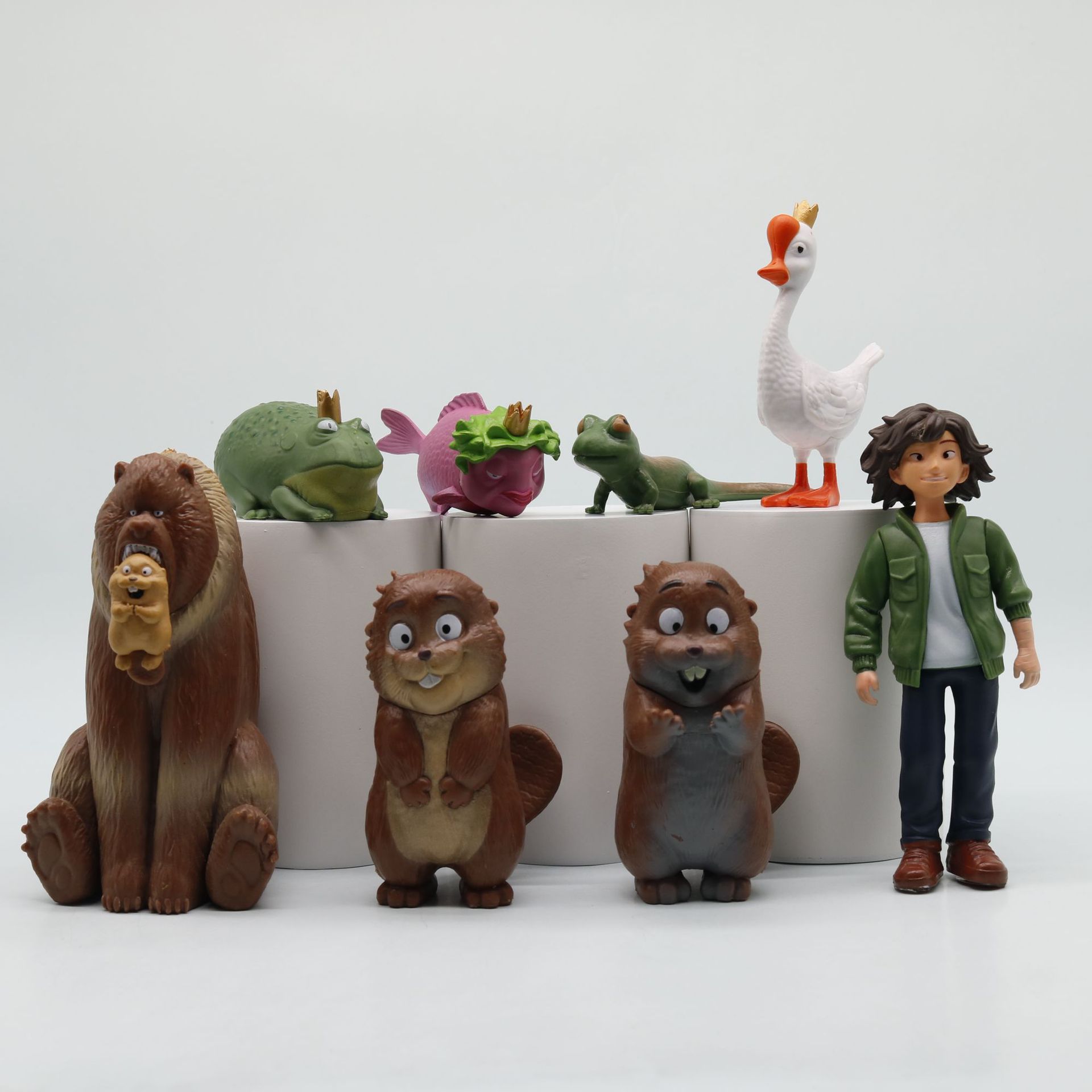 AI toy Crying Horse, anime character animal doll, Horse Year gift box, beaver transformation toy pic 10