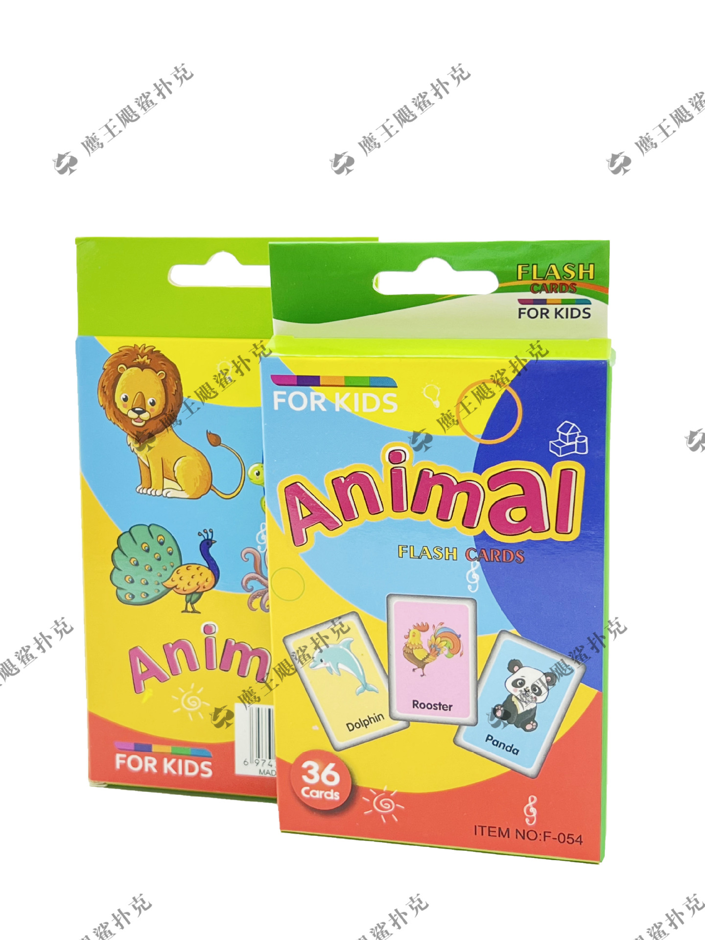 ANIMAL英语动物单词早教学习闪卡识字 厂家自供外贸启蒙识字玩具详情1