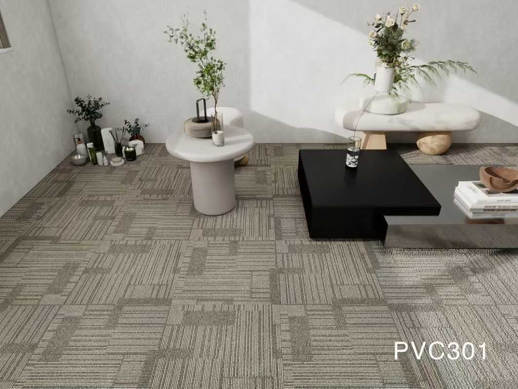 绿生新材料办公室地毯PVC底丙纶方块地毯加厚耐磨拼接地毯写字楼直播间地毯模块化拼接地毯环保无异味多色可选随心搭配PVC打详情2
