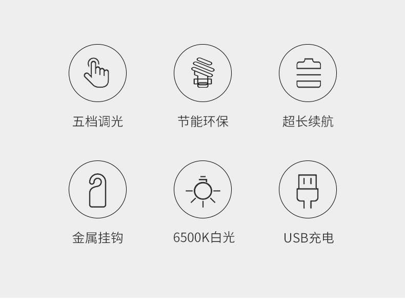 夜市摆摊充电灯泡地摊灯led 应急家用露营灯便携式户外照明灯批发详情4