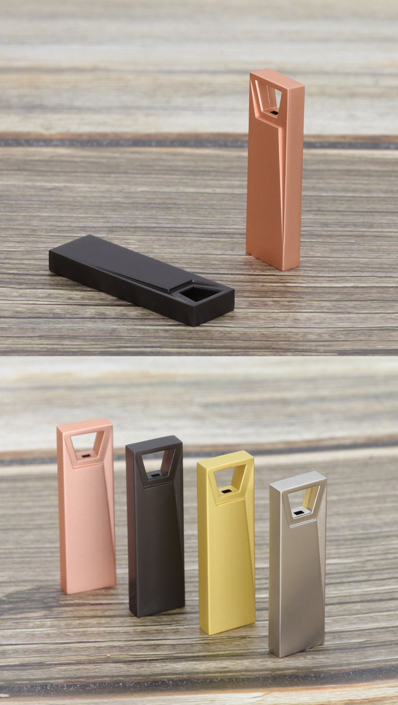 Metal USB flash drive LOGO16gU flash drive factory direct gift advertisement 8gU flash drive waterproof car 32gU flash drive high-speed pic 7