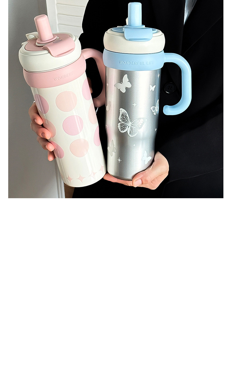 巨无霸水杯大容量耐高温女生运动水壶大号tritan高颜值吸管冰霸杯详情12