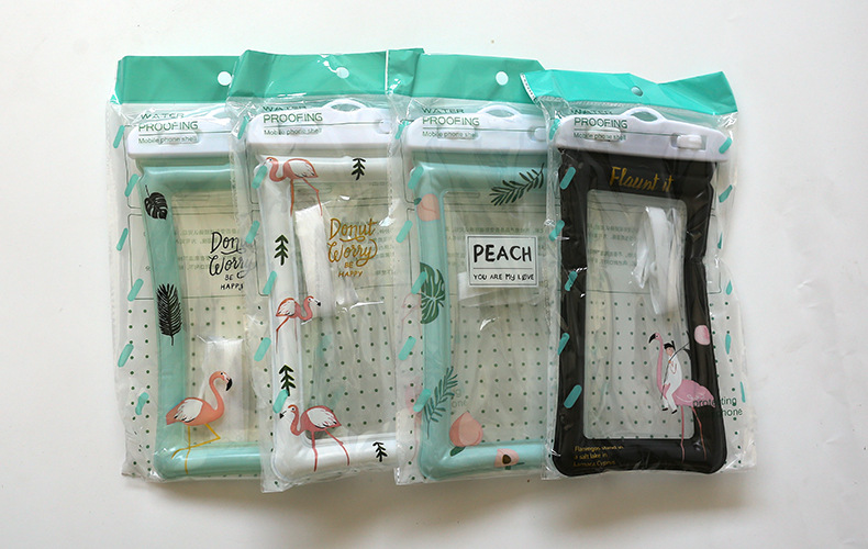 防水袋手机可触屏可漂浮外卖骑手防水袋游泳温泉漂流拍照器潜水套详情1