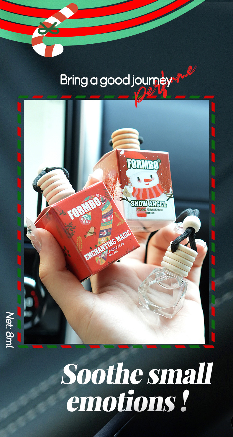 【 Cross-border Exclusive 】FORMBO Car Aroma Diffuser, car interior decoration, Christmas Festive Atmosphere, Odor Removal Aroma Diffuser pic 3