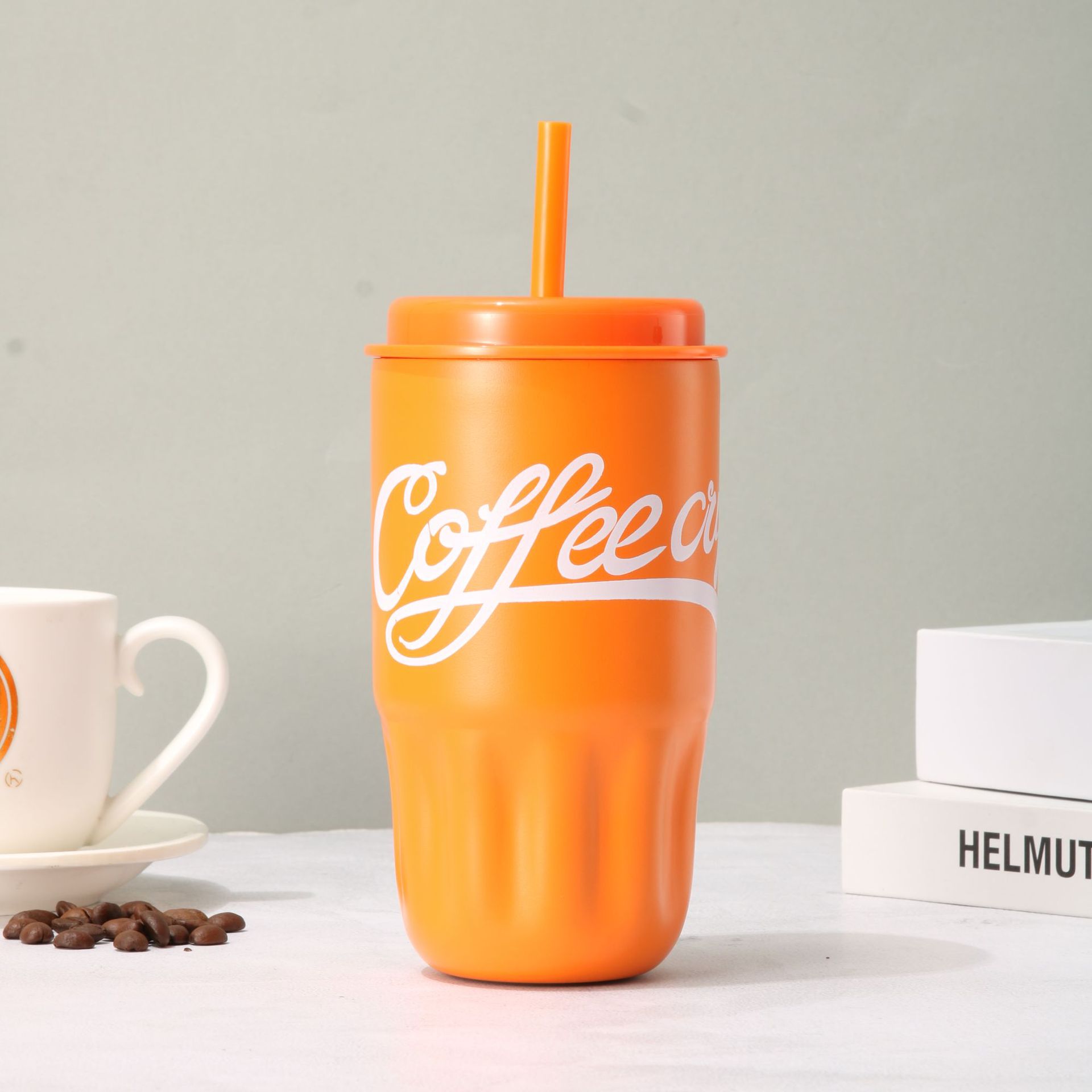 跨境316不锈钢咖啡杯高颜值便携式车载保温杯商务办公礼品杯批发详情3