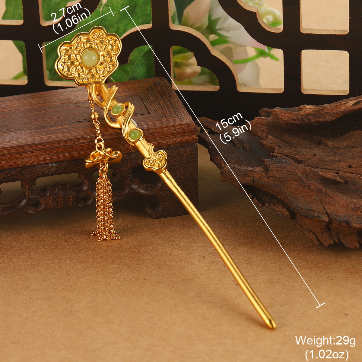 Ancient-style ruyi hairpins, palace retro new hairpins, tassels, Hanfu headwear, hairpins, new Chinese-style accessories wholesale pic 26