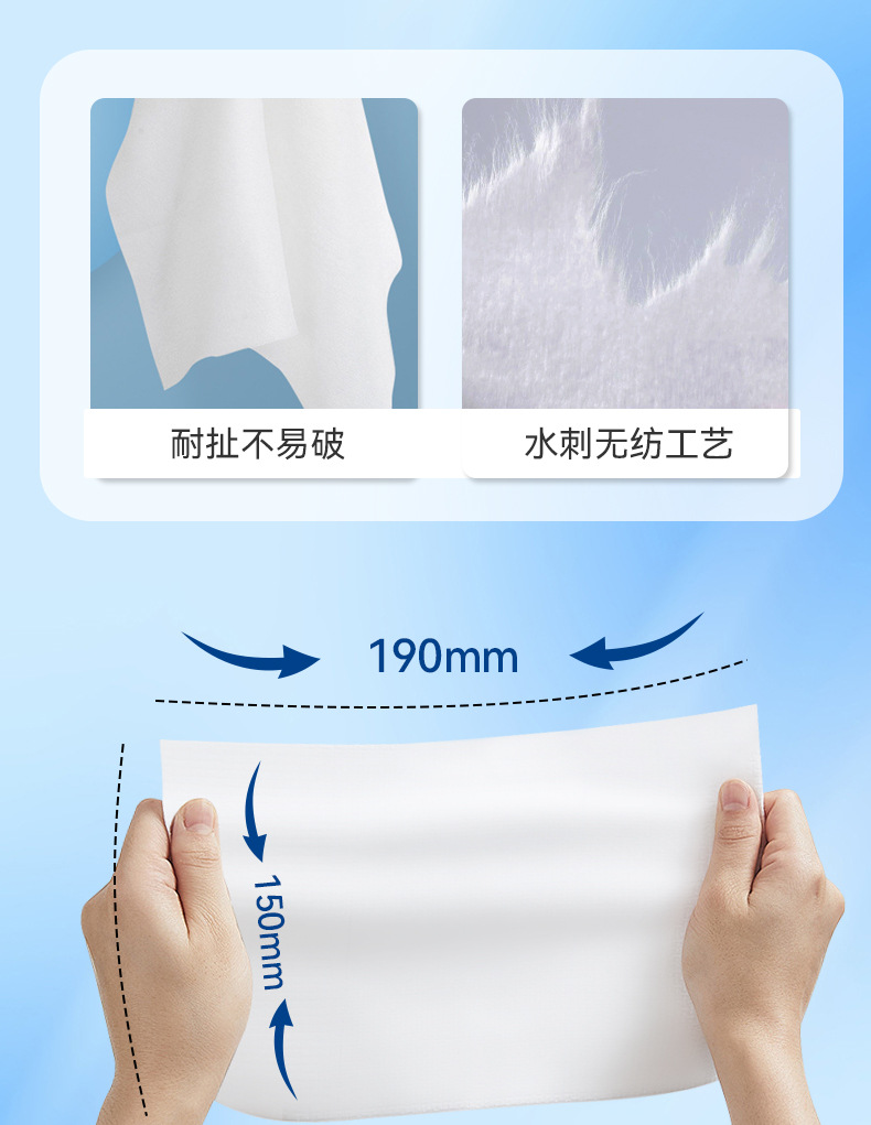 10-piece pure water hand and mouth wet wipes for mothers, infants, toddlers and children, small bags of disposable wet wipes for portable use pic 14