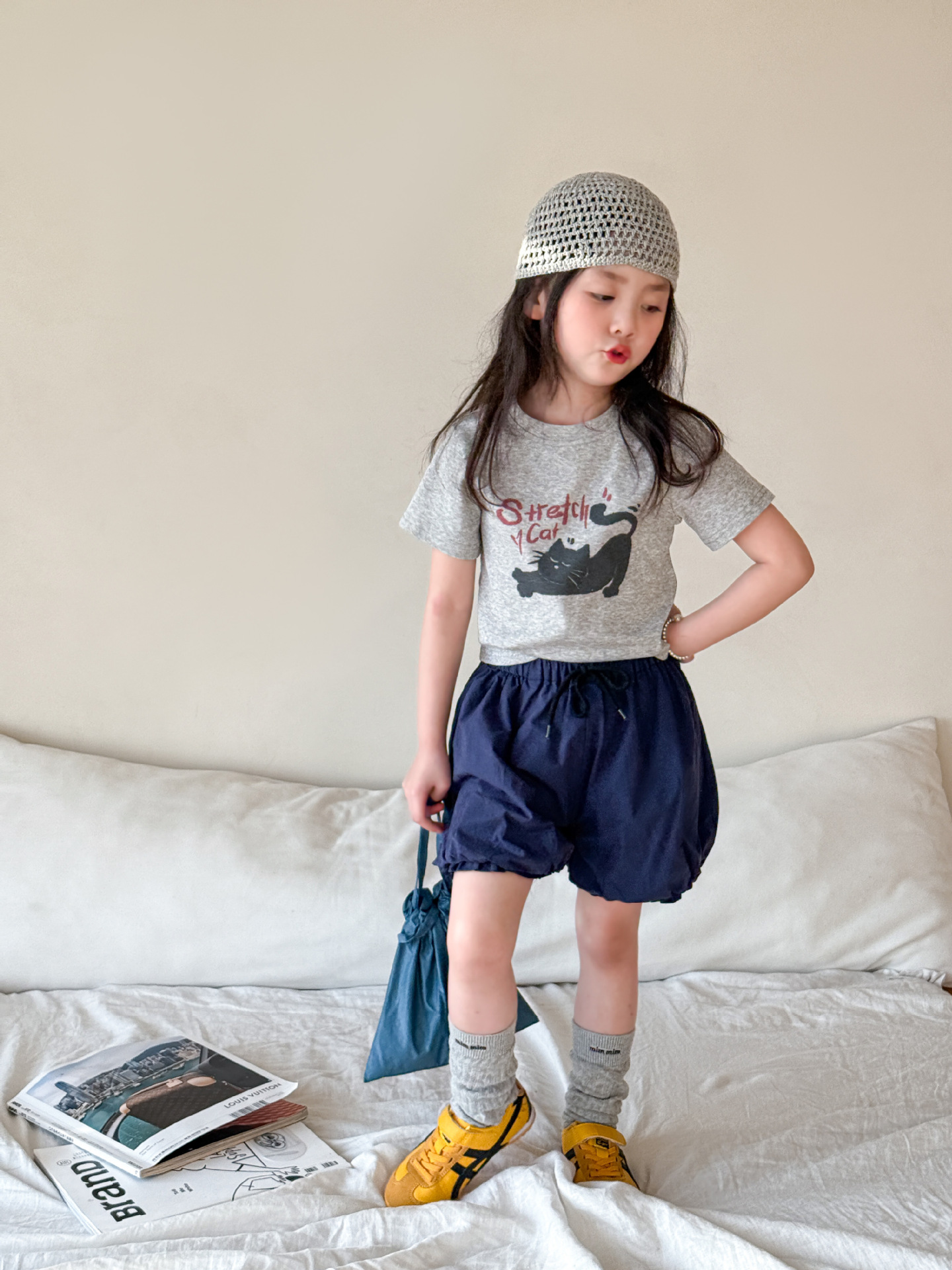 Vimmu niños niñas summer suit 2025 nuevos modelos slim niños korean camisetas bractepantalones categoría a mujer ropa bebé pic 17