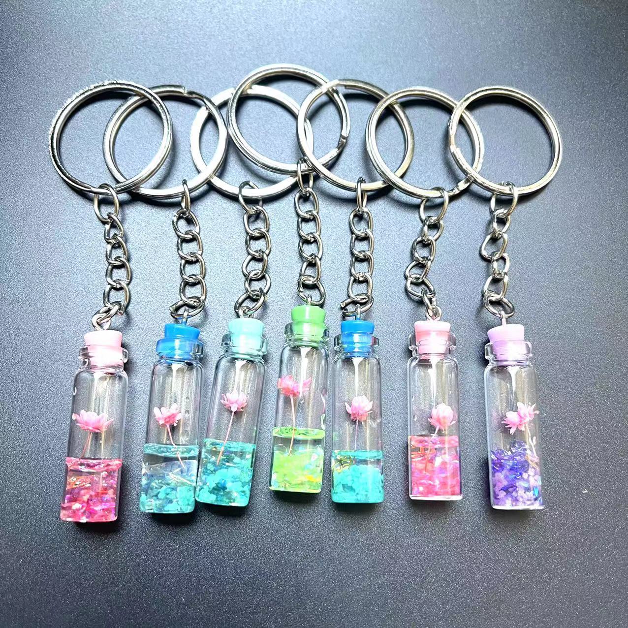 漂流瓶 时尚创意可爱钥匙扣 女学生闺蜜钥匙链 包包挂件生日礼物详情9