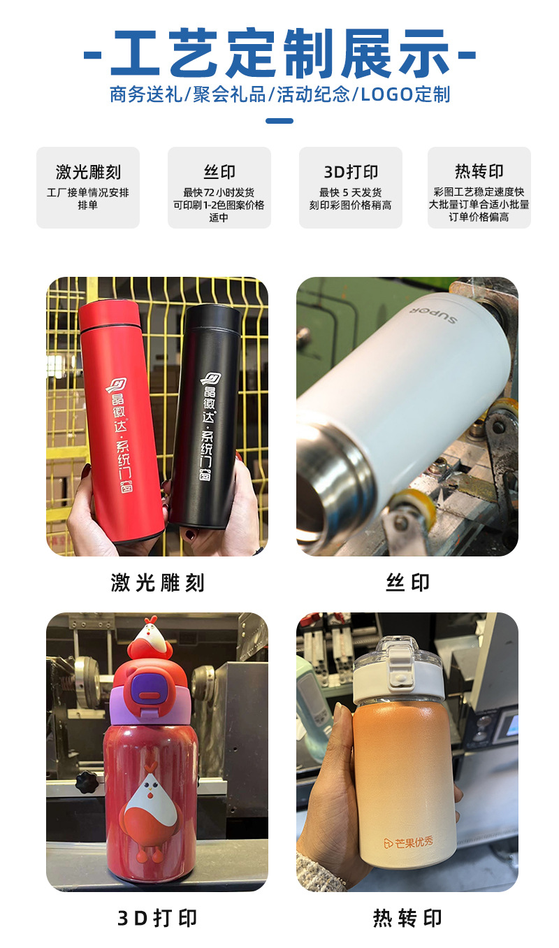 316不锈钢咖啡杯高颜值女保温杯随手杯时尚便携随行情侣水杯家用详情4