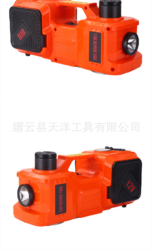 批发电动千斤顶小轿车汽车用电动千斤顶车载设备12V千斤顶套装详情7