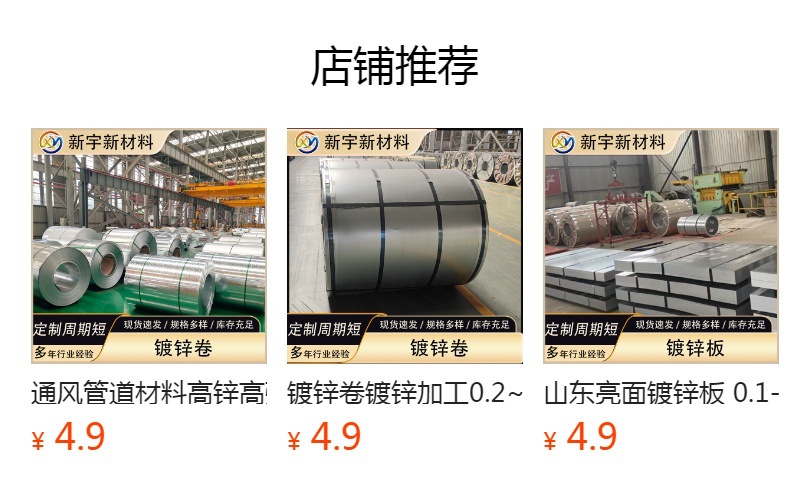 热镀锌瓦楞板 840/900型镀锌铁皮瓦Q235材质厂房雨棚围挡有花镀锌详情1