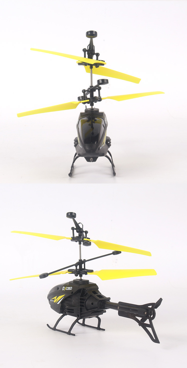 The watch remote control aircraft is shock-resistant with a two-channel sensor. The watch sensor body-sensing helicopter can cross borders pic 9