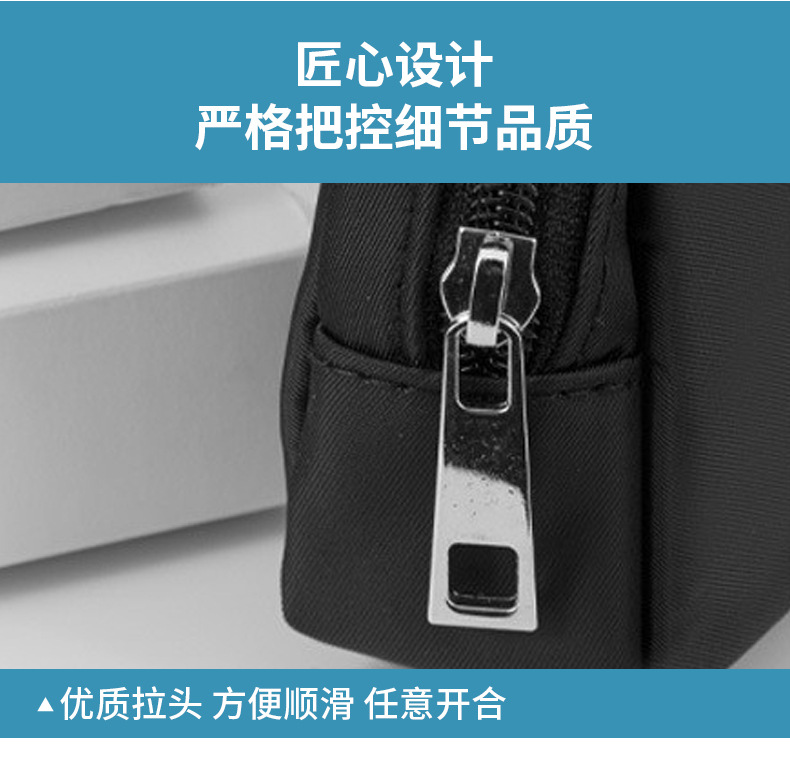 lulu包同款腰包跑步休闲胸包户外运动可定制logo便携斜挎包批发详情22