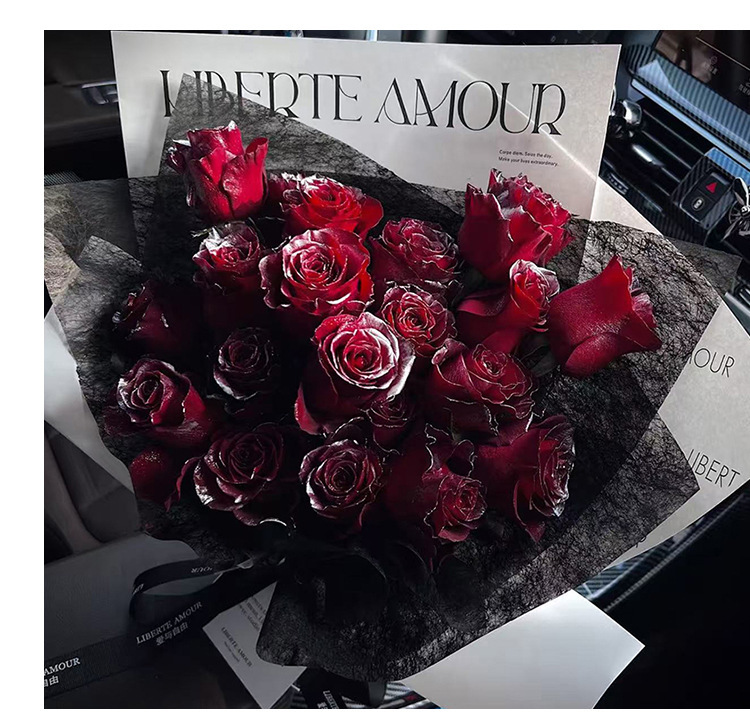 花束包装纯色棉纸无纺布情人节母亲节包花材料礼盒内衬纸diy材料详情8